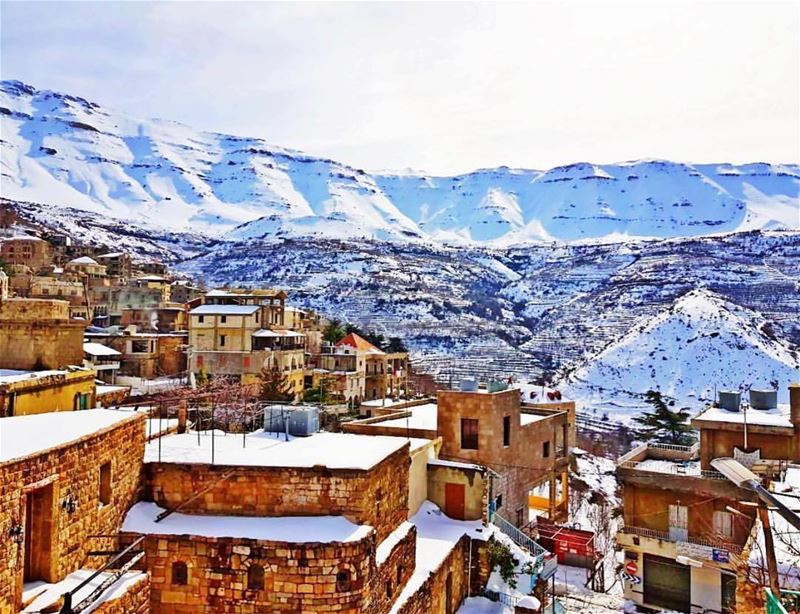  bekaakafra  winter  livelovelebanon  travelphotography  travelblogger ... (Bekaa Kafra)