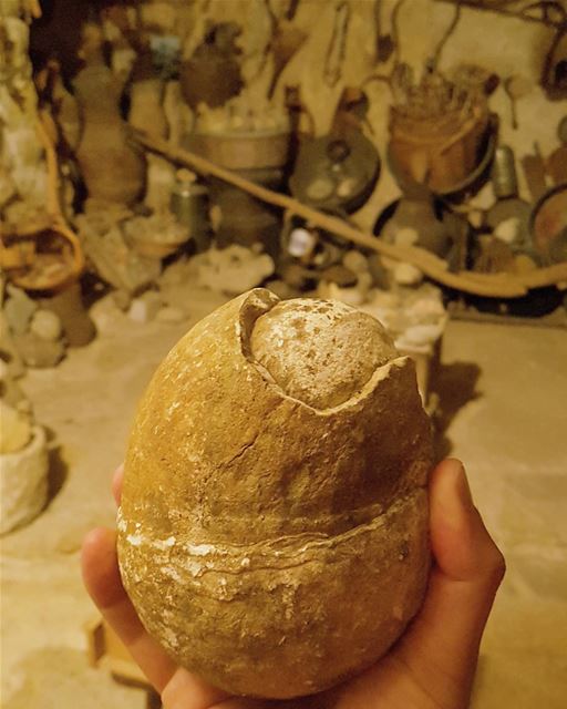 Believe it or not... I am holding a 130.000.000 year old fossilized... (Jezzine District)