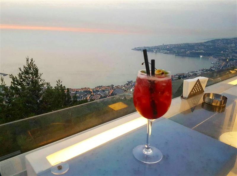  BerryLicious afternoons  AtTheTop! 😍🍹@theterrace_lebanon ... (The Terrace - Restaurant & Bar Lounge)