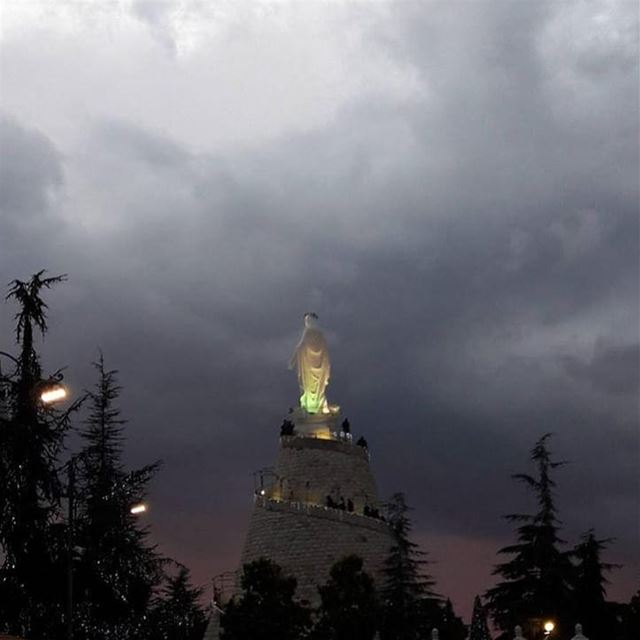 🙏... bestofleb  bestoftheday  ig_lebanon  ig_daily  whatsuplebanon ... (Our Lady of Lebanon)