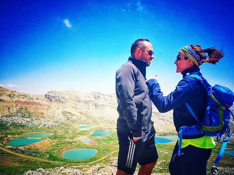 Between our  laughs, long  talks, stupid fights and jokes...👫... (Akoura, Mont-Liban, Lebanon)