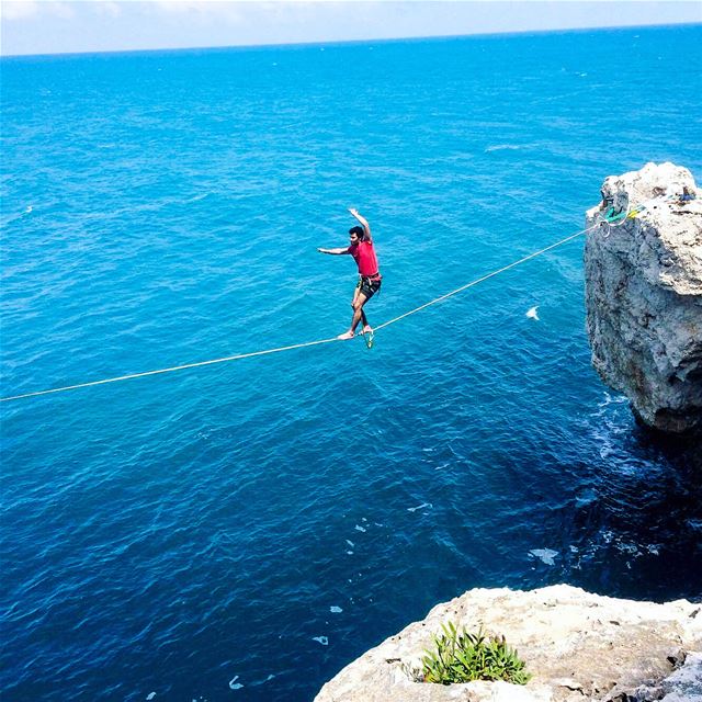 Between the Sky and the Sea halfwaythere  lebanon  highlife  highline ...