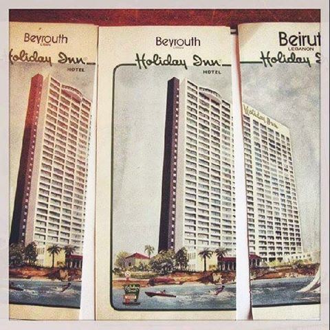 Beyrouth Holiday Inn Hotel - 1974 .