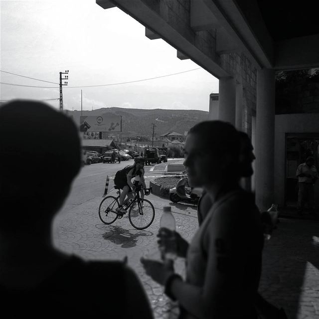 Biking the road -  ichalhoub in  Batroun north  Lebanon shooting with a...