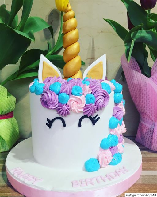  birthday  birthdaycake  unicorncake  birthdaygirl  frenchpastry ...