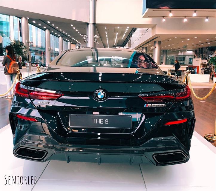 Black Beast with red interior one of the best color combo for the new BMW... (Burj Khalifa)