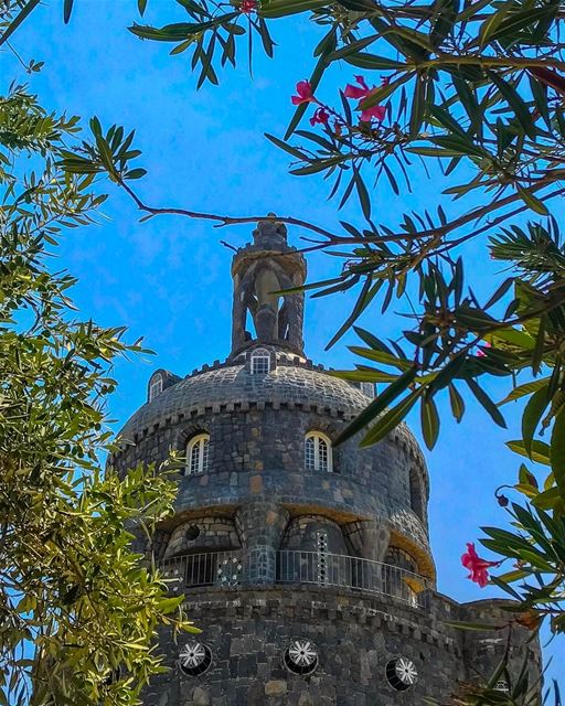  black  castle 🏰🎠🤴🏻🐉 volcanic 🌋  rocks  blue  untouchedlebanon ... (Chateau Noir Kousba)