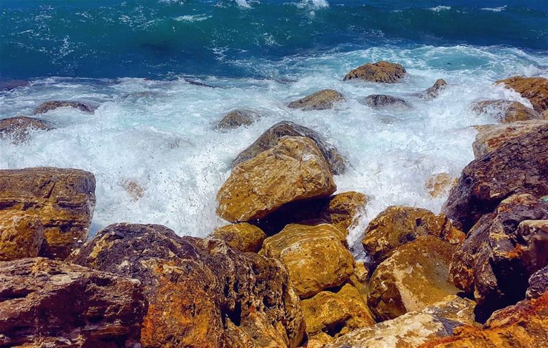 Block...... byblos  lebanon  Mediterranean  sea  rocks  art ...