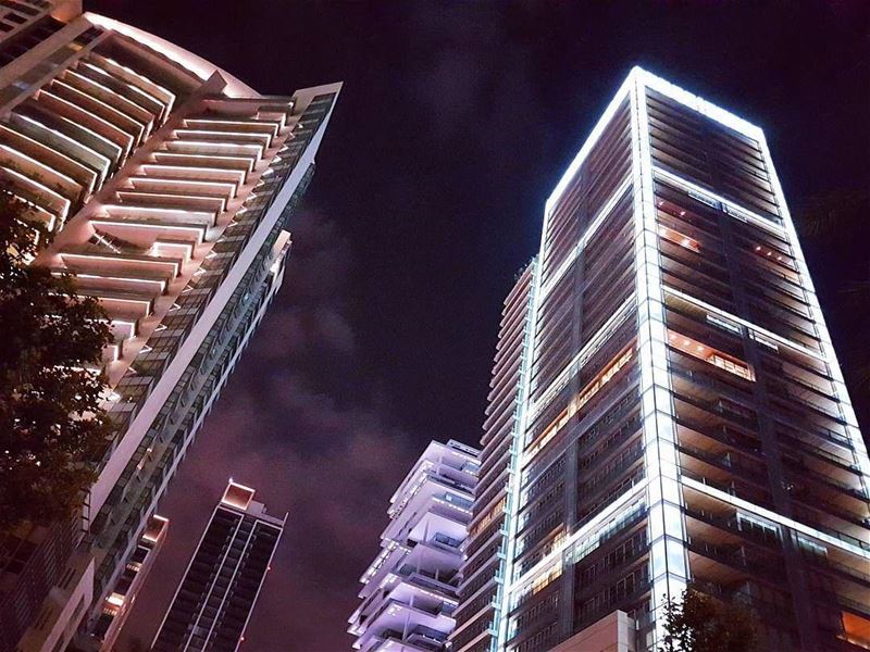 Block Party  alwayslookingup  citylife  streetlife  nightlife  downtown ... (Beirut, Lebanon)