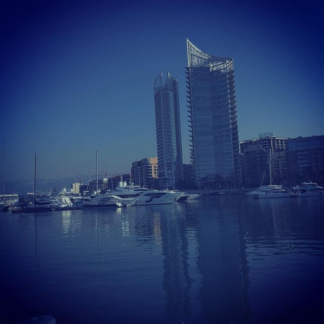 Blue Beirut 💙 ... (Beirut, Lebanon)