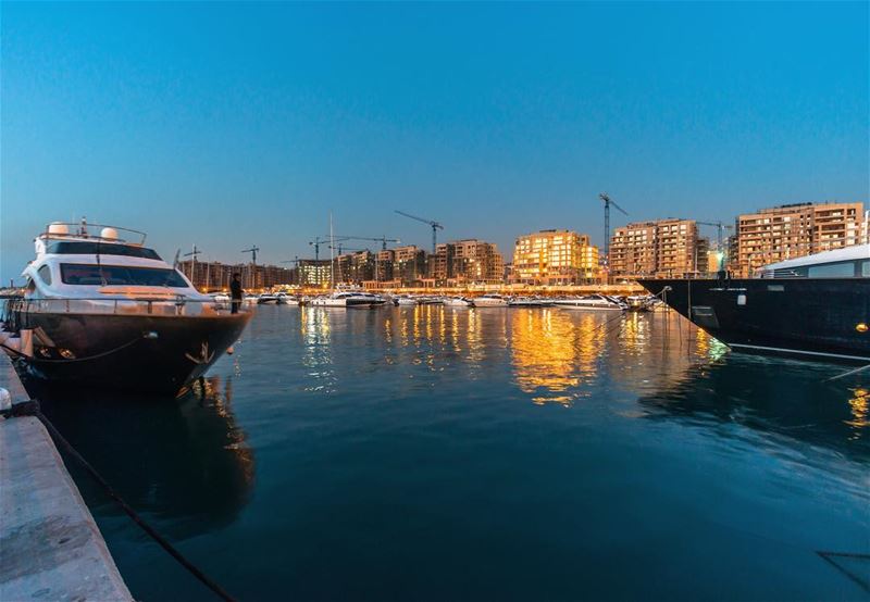 Blue hour (2) livelovedbayeh  waterfrontcitydbayeh  livelovebeirut ...