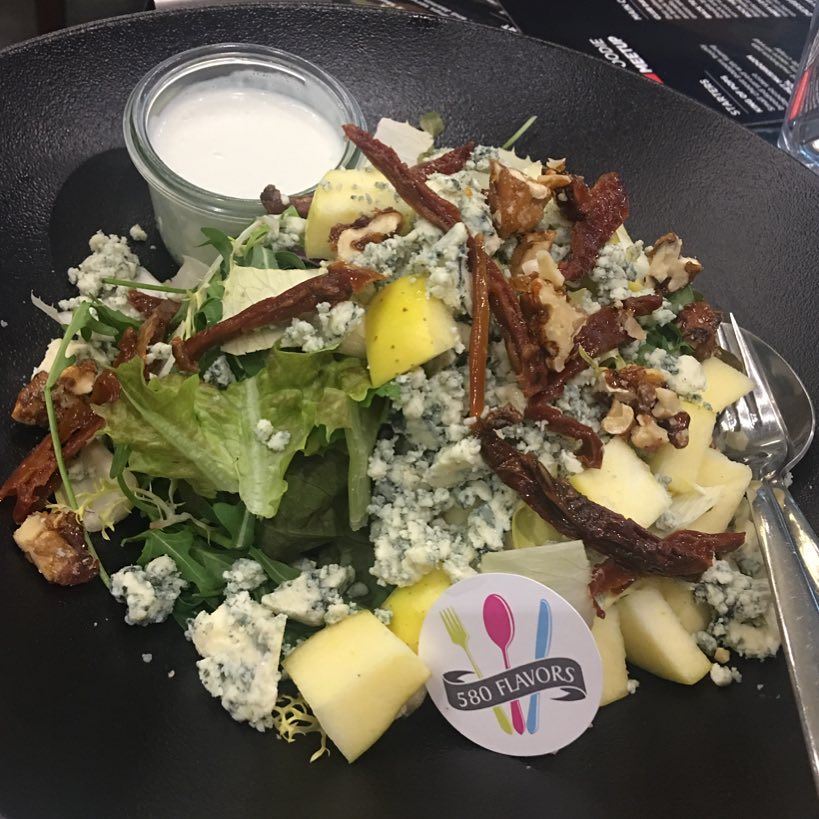 Blue lovers salad with blue cheese 😍😍 any blue cheese lovers in the... (Dieze Beirut)