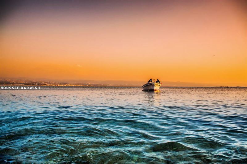  boat  sea  Lebanon  Tyre  livelovebeirut  livelovetyre  sour  instatyre ... (Tyre-Sour At Beach)