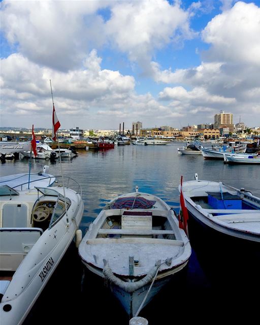  boats  sea  sky  clouds  colors  nostalgia  tyr ...