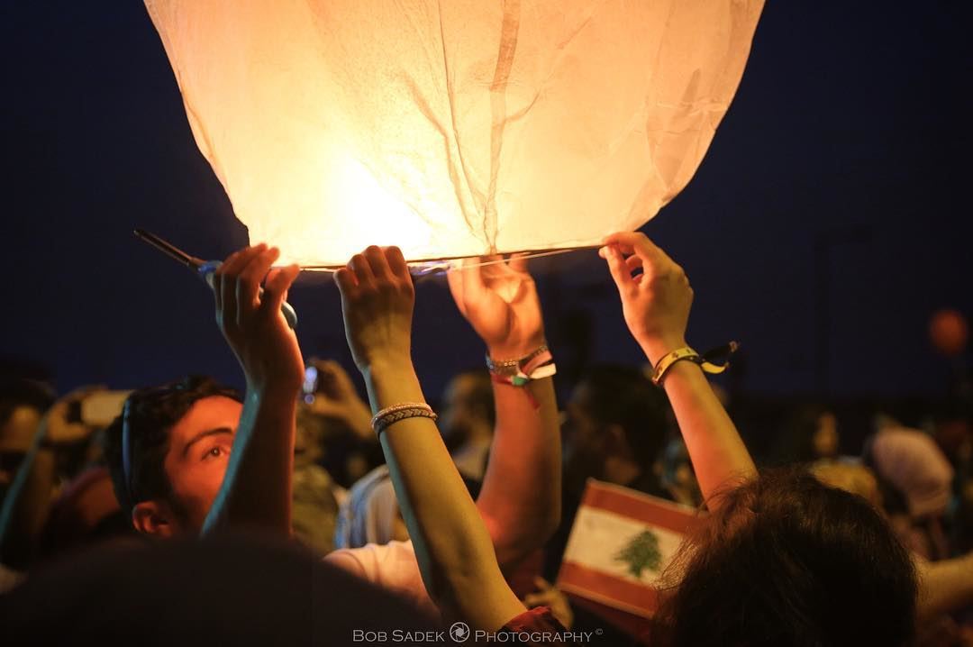 🏮🇱🇧 bobsadekphotography  lantern  event  deeds  deedslebanon ... (Beirut Waterfront)