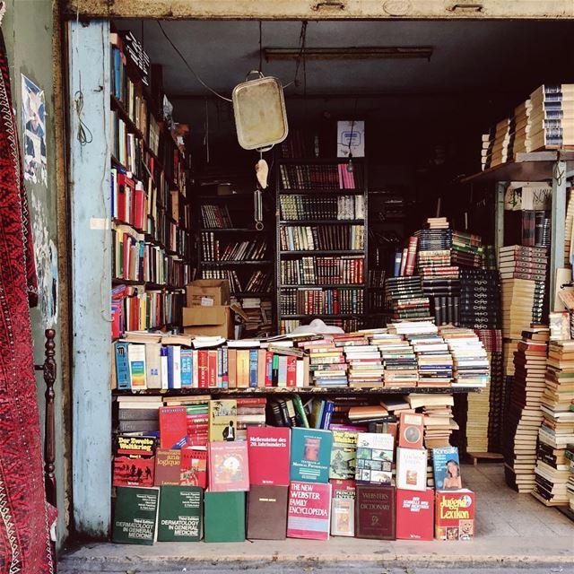 •Book shop• beirut  lebanon  bookshop  exklusive_shot   liveauthentic ... (Beirut, Lebanon)