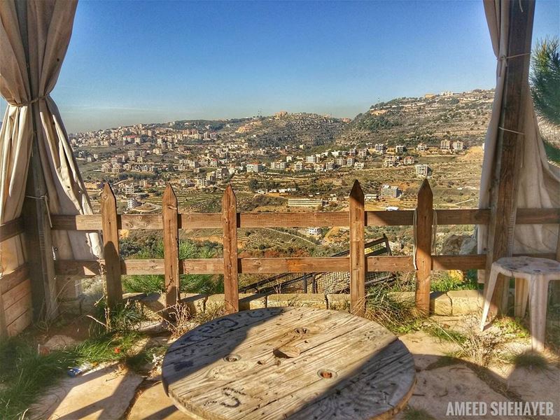 "Boredom is the feeling that everything is a waste of time; serenity, that... (Er-Rejmah, Mont-Liban, Lebanon)