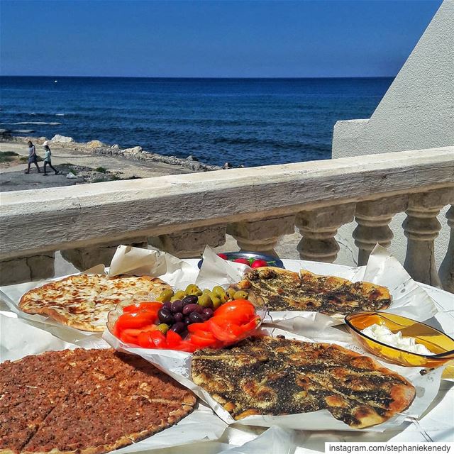 Breakfast with a view 😊😋Cheeeeers 💙 picoftheday  morning  breakfast ...