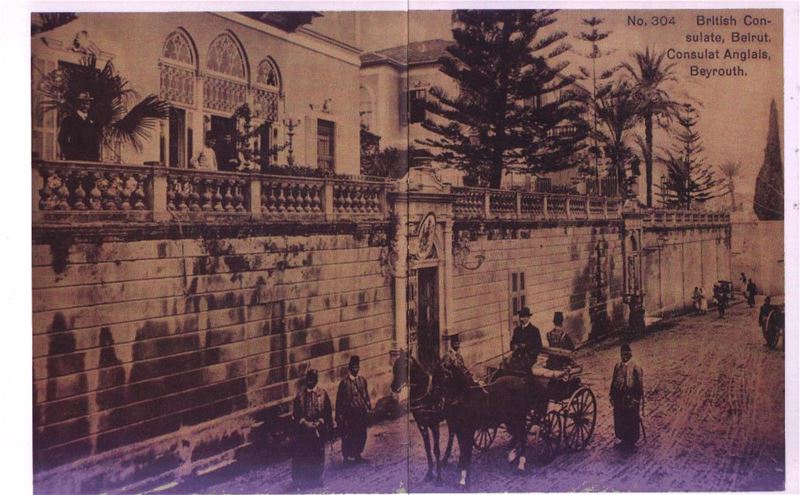 British Consulate in Beirut  1900s