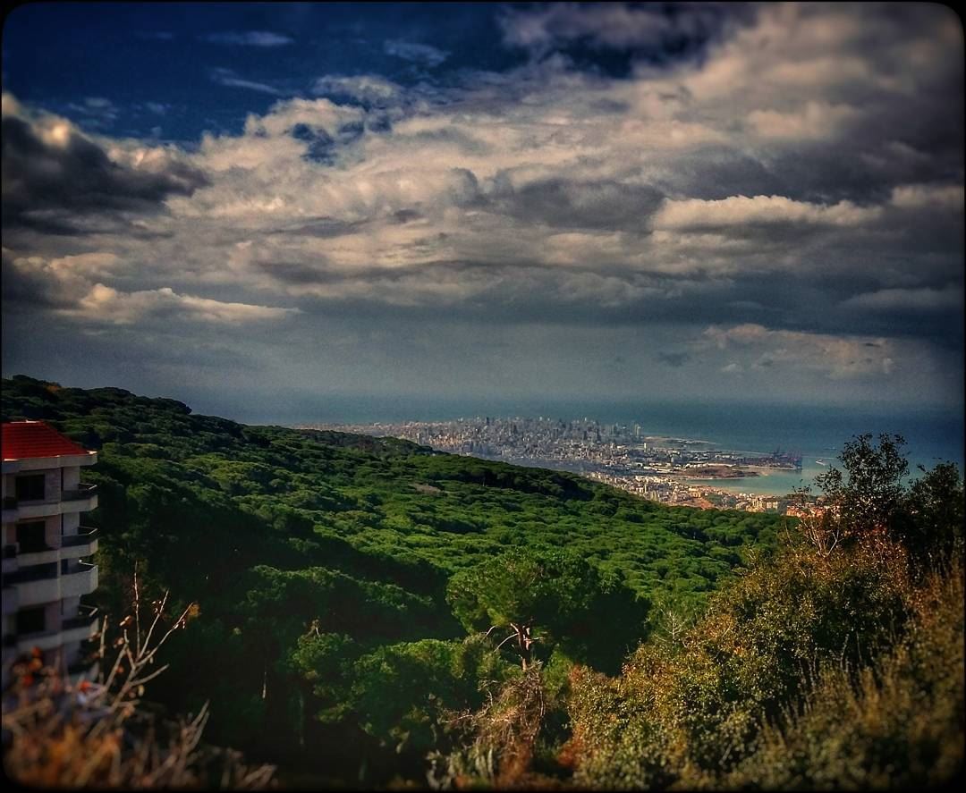  broumana  mountlebanon  lebanon  beirut  mediterranean  mountains  sky ... (Jouret Al Ballout Broumana)