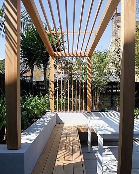 Brunch "Under a Pergola" is always a Good idea!  SomeInspiration...