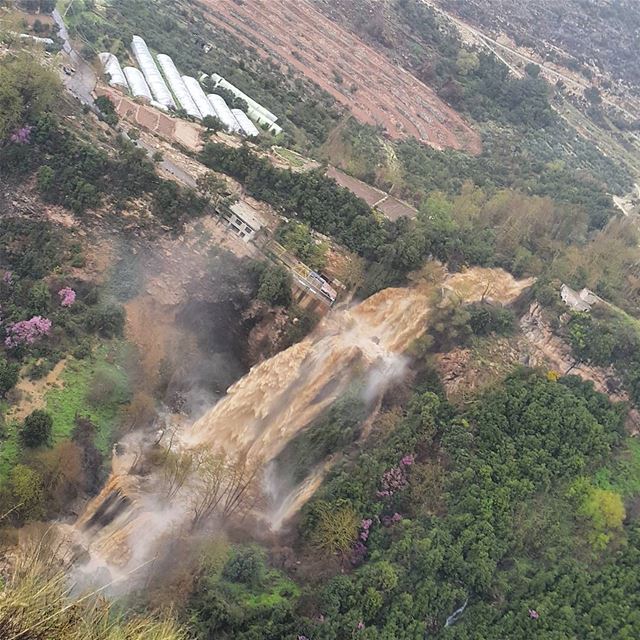 Bsatin el ossi  Waterfall.  kfarhelda  bsatinelossi  lebanon ... (Bsatin Al-Ossi Waterfalls)