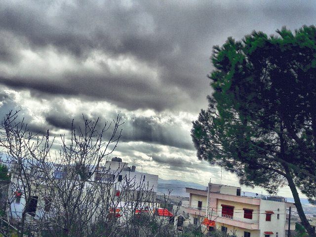 Burrr❄😨・・・・・ ainebel cold weather landscapelovers landscape... (Ain Ebel عين إبل)