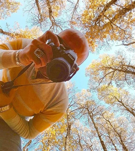 ....but first let me take a selfie 🍁🍁🍁 ............ Letitgo... (Al Fnaydiq, Liban-Nord, Lebanon)