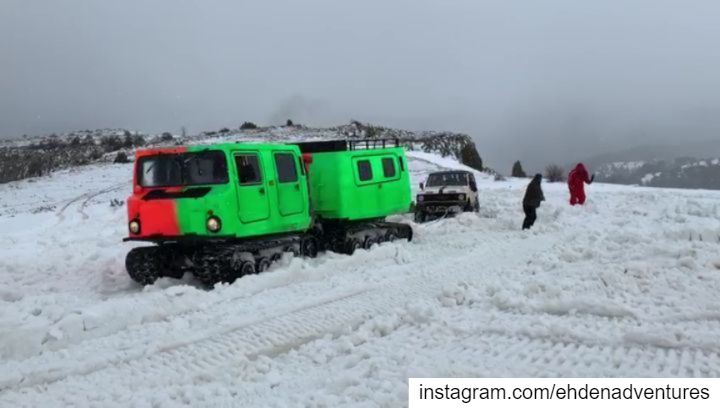  bv206  pull  snow  offroad  patrol  fun  rescue  snowing  lebanon  ehden ... (Ehden, Lebanon)