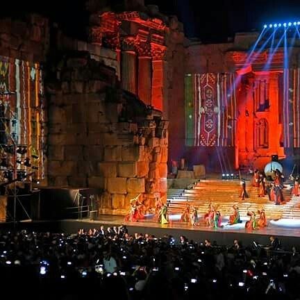 By Nabil Ismail Baalbeck International Festivalsمهرجانات بعلبك الدولية ...