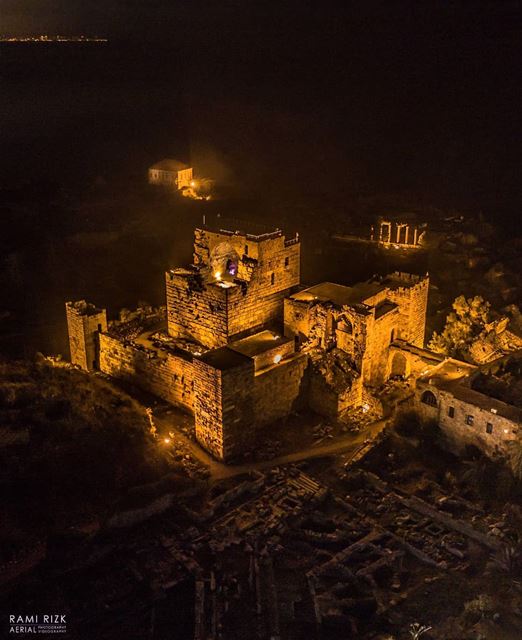 Byblos Castle 🏰...  jbeil  byblos  lebanon  dji  drones  quadcopter ... (Byblos - Jbeil)