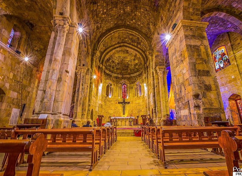  byblos  church  maronite  catholic  lebanon ... (St Jean Marc Church, Byblos)