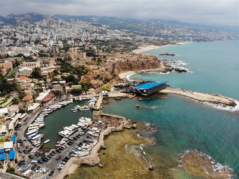 Byblos ...from the  sky of  lebanon comes this arial  view of  byblos, ...