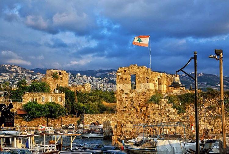 Byblos, Jbeil...  lebanon  byblos  jbeil  oldcity  lebaneseflag  sea  boat...