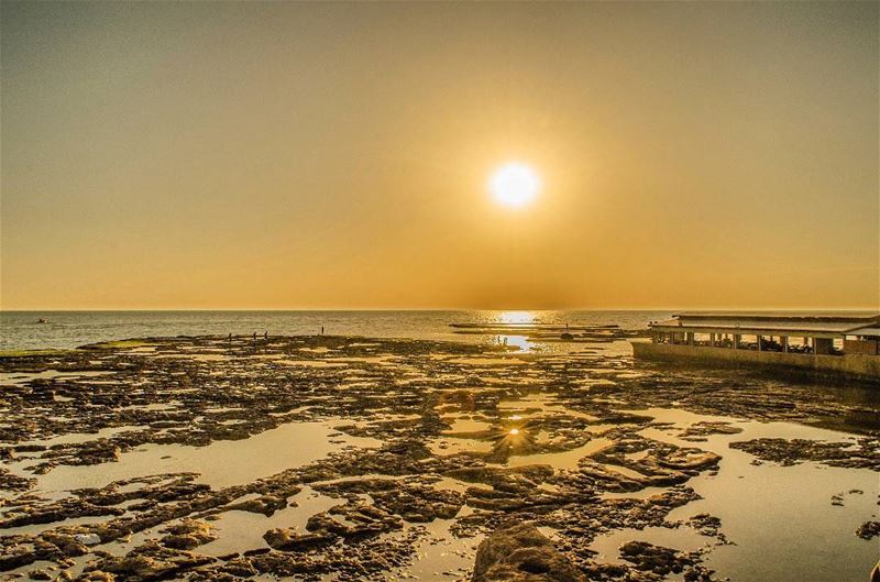  byblos's sunset 💛💛💛.............. Lebanon ... (Byblos - Jbeil)