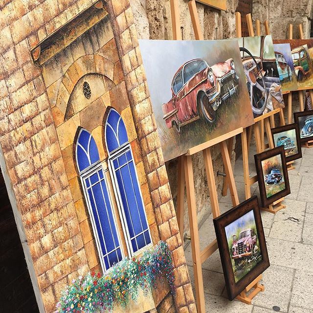 Byblos through an artist eyes