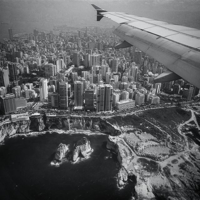 Call it the blue sky of Beirut -  ichalhoub got wings /  Beirut  Lebanon /...