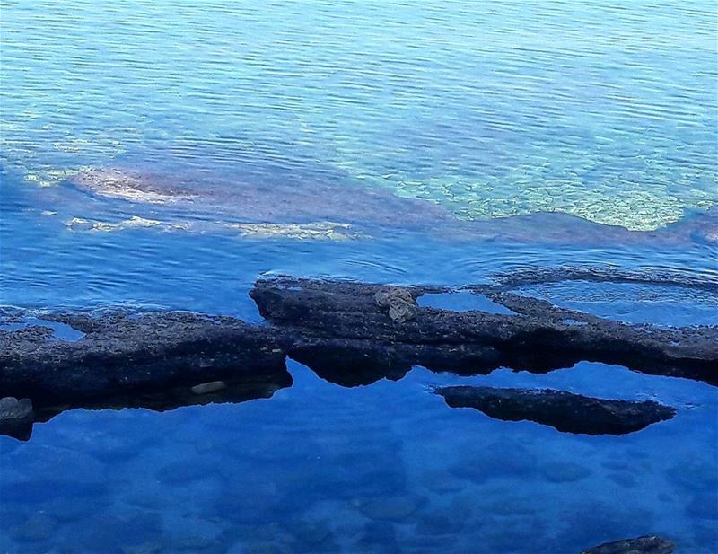 Calm sea Batroun liban  ig_lebanon  WhatsUpLebanon  ilovelebanon ... (Batroun Beach)