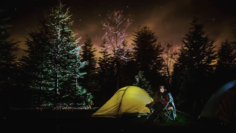 Camp more worry less mountains camping  stars longexposure...