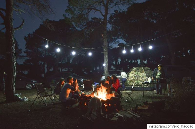  Camping  Night ⛺🇱🇧  Lebanon  Baskinta  Beirut  LiveLoveBeirut ... (Marj Biskinta, Mont-Liban, Lebanon)