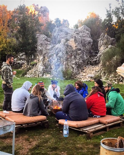  campingvibes 🏕🔥👫☕️ sanelebanon 🍃---------------------------📸: @mir