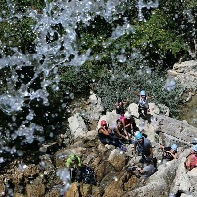 Canyoning is  rappelling over  waterA unique activity that exists only at...