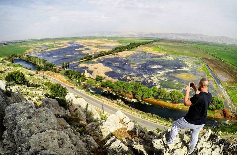  CaptureTheMoment  Hiking  Ammik  Ammiq  Bekaa  bekaavalley  lake  Lebanon... (`Ammiq, Béqaa, Lebanon)