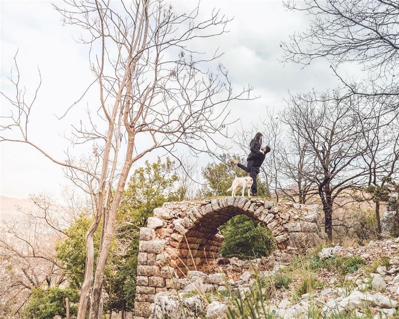 Carry your world and @wanderwithgrey 😅❤️. livelovebeirut livelovelebanon... (Mayruba, Mont-Liban, Lebanon)