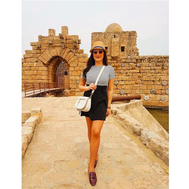 Castello di mare 🏰🌊 SeaCastle SidonSeaCastle Sidon Saida Ruins Crusaders... (Sidon Sea Castle)