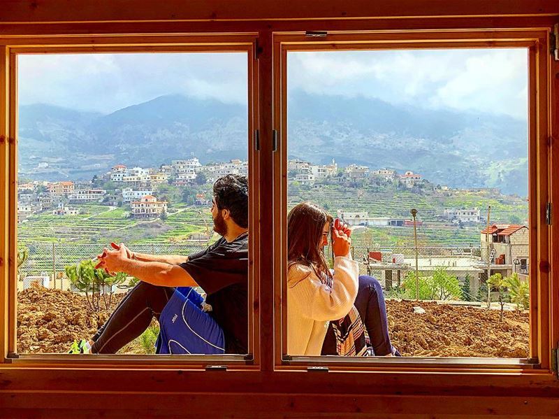 Catching a moment in a frame... make it two frames!...📸: @omran_gharib (Bâroûk, Mont-Liban, Lebanon)
