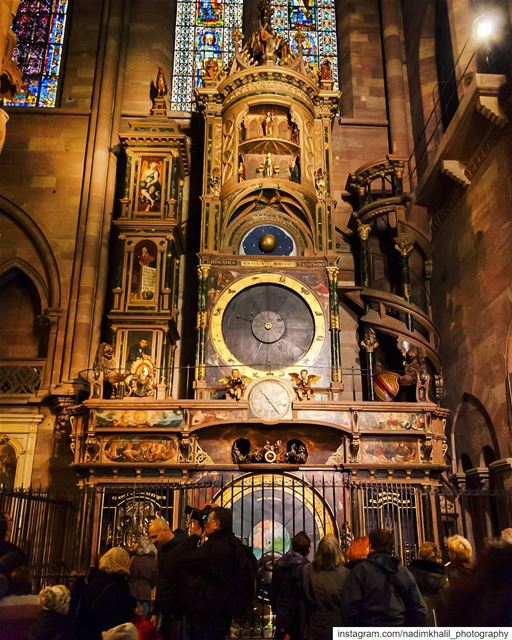 Cathédrale Notre-Dame de StrasbourgDie astronomische Uhr im Strassburger... (Strasbourg, France)