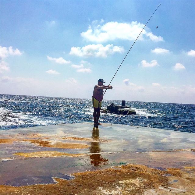 Caught in the moment 🐟::::::::::::::::::::::::::::::::::::::::::::::::::: (Beirut, Lebanon)