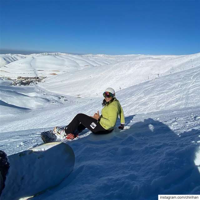 Cause I’m happy.............. snowboarding  lebanon ... (Mzaar Kfardebian)