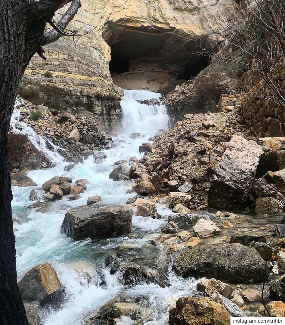  cave  river  lebanon  waterfall  waterfallseason  chasingwaterfalls ...